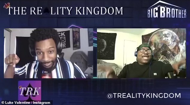 Оправдать?: Валентайн поделился клипом из подкаста The Reality Kingdom, в котором ведущие процитировали то, что он сказал, что, казалось, было попыткой оправдать его использование N-слова.  Пара заявила, что они довольны его изгнанием, но недовольны выселением Кирстен Элвин.