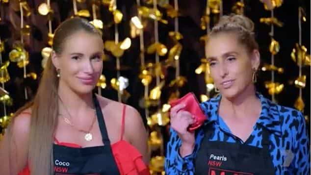 Спорные участницы шоу «Мои правила кухни» Коко и Перлс (на фото вместе) подняли брови во время эпизода в понедельник вечером своим «непристойным» требованием съесть свой десерт.