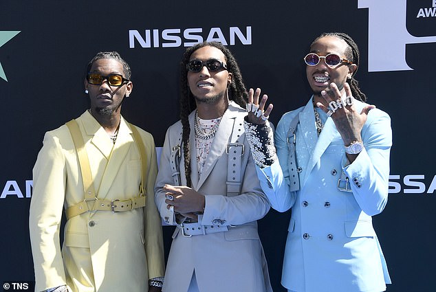Offset, Takeoff и Quavo разделили успех теоретической группы Migos: на фото они в Лос-Анджелесе в 2019 году.