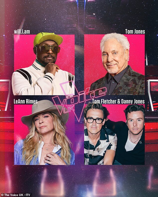The Voice UK сообщил, что три новых тренера присоединятся к will.i.am и сэру Тому Джонсу в поисках музыкальной суперзвезды.