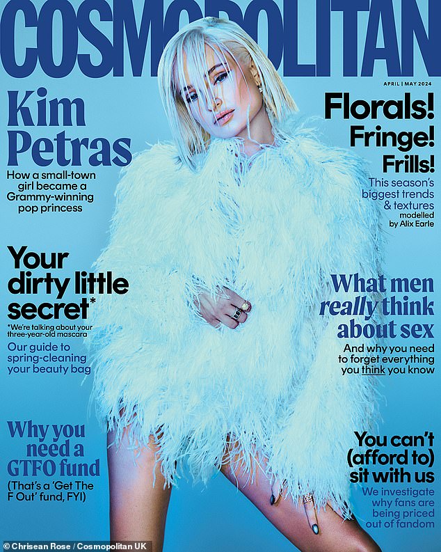 Полную версию интервью можно прочитать в апрельско-майском выпуске Cosmopolitan UK в газетных киосках со вторника, 19 марта 2024 г.