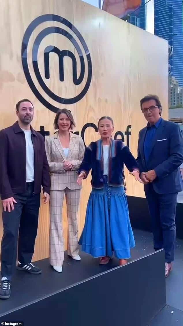 Поклонники Masterchef Australia раскритиковали Ната Тайпуна за победу в премьерном задании сезона с блюдом, которое не было приготовлено. (На фото: судьи MasterChef Australia)