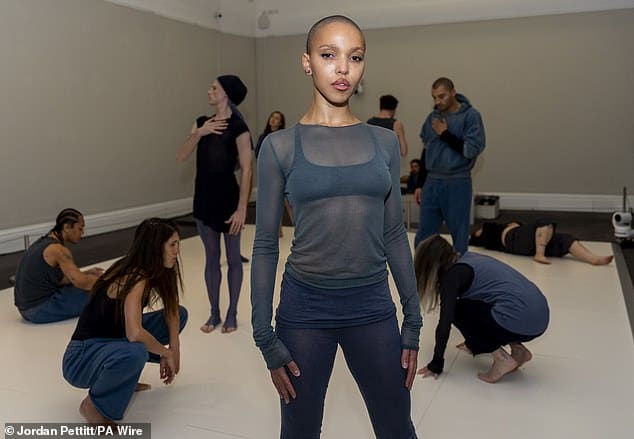 Сегодня в пятницу на лондонском аукционе Sotheby's компания FKA twigs представила новое произведение искусства под названием «Одиннадцать».
