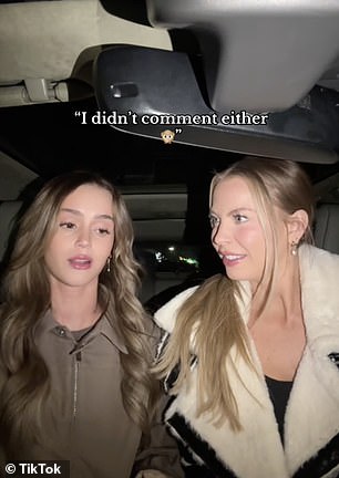 В ролике TikTok Мэттьюз призналась, что не прокомментировала пост Пола в Instagram.