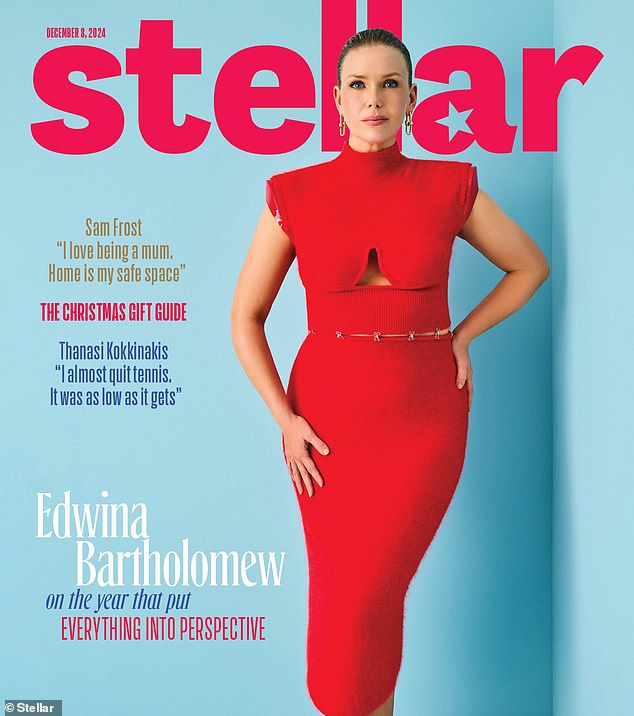 Эдвина открыла выпуск журнала Stellar Magazine на этой неделе.
