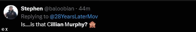 На сайте X, ранее известном как Twitter, фанаты поспешили поделиться своим шоком от зомбированной формы того, что, по-видимому, является персонажем Киллиана, со сценой, указывающей на мрачную судьбу Джима после фильма «28 недель спустя».