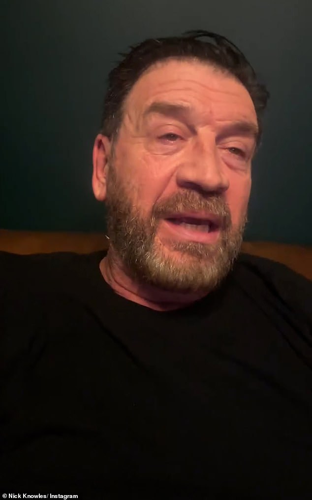 Ник Ноулз в своей истории в Instagram объяснил свое отсутствие на финале Strictly в субботу вечером.
