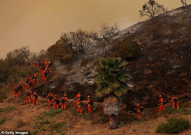 По данным органа штата Cal Fire, в настоящее время горит как минимум шесть пожаров, из которых самый крупный из них - пожар в Палисадесе.