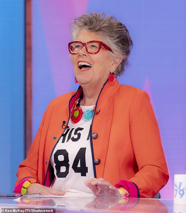 В среду в специальном выпуске шоу Loose Women 84-летняя судья Great British Bake Off откровенно сказала, что старение - это 