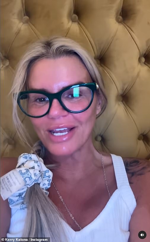 Вернувшись домой, она написала в своем Instagram о том, как провела время с Рикки, и сказала, что он был напуган.